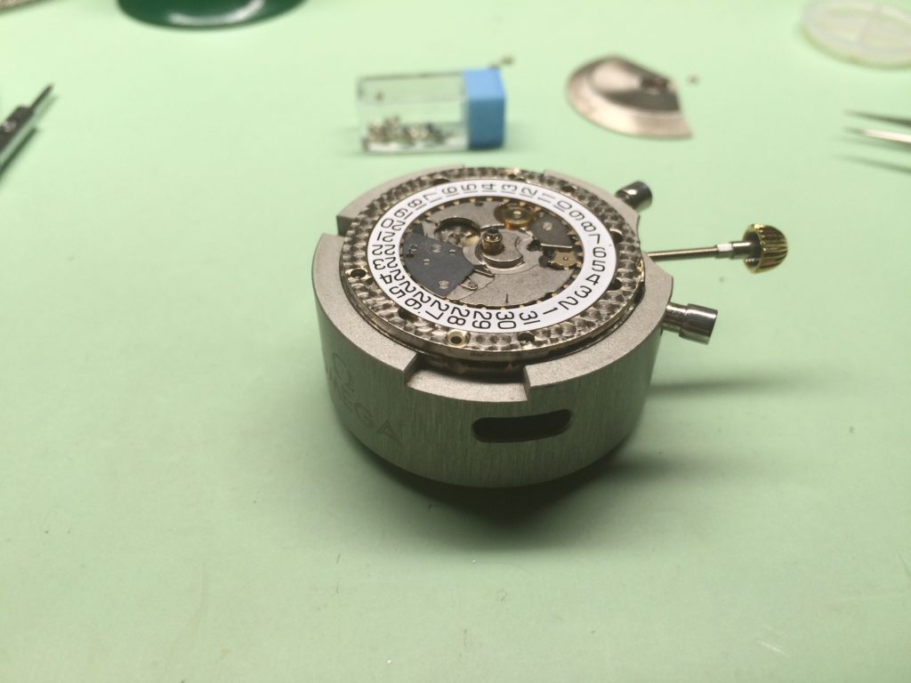 Breitling Reparatur: Aufbau der Uhr